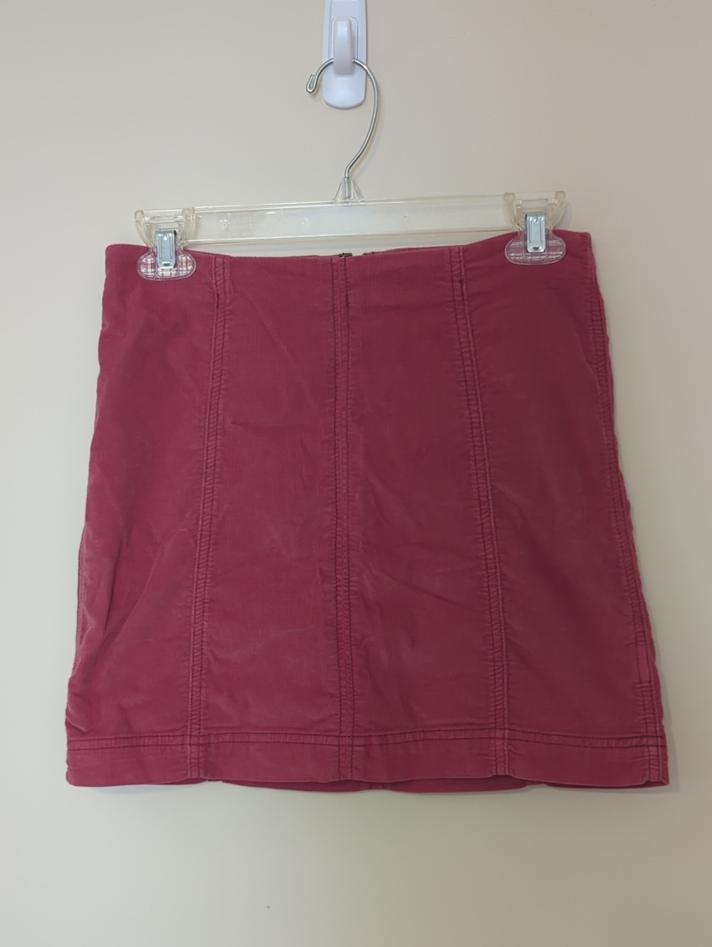 Free People Corduroy Mini Skirt Size 4 Cotton Skirt Festival Fall Autumn Concert